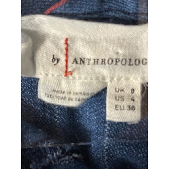 Anthropologie Nikola Wide Leg Cropped Jumpsuit  Size 4 - Picture 7 of 15